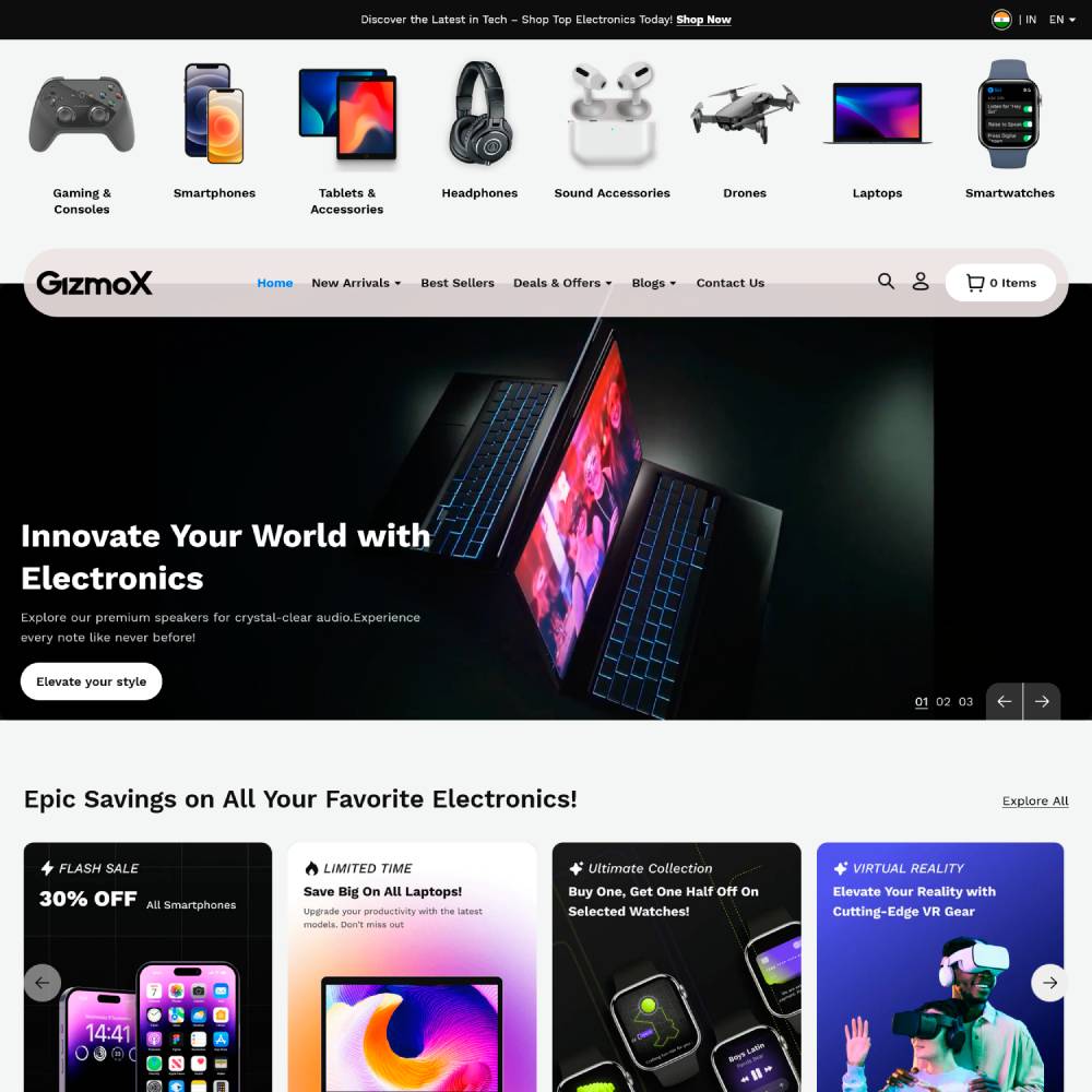 real website