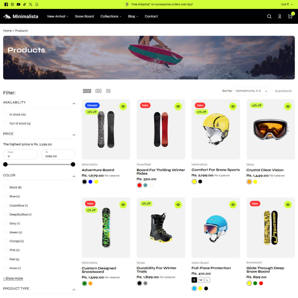real website