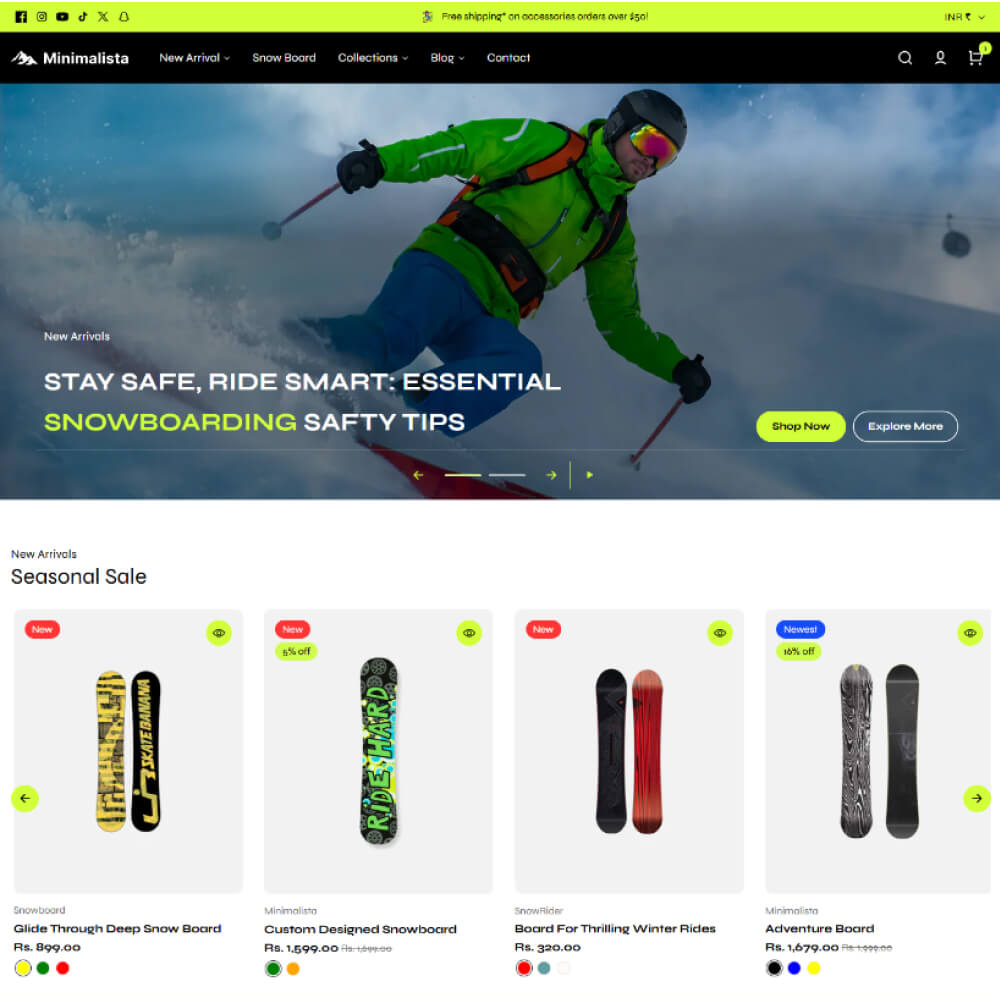 real website